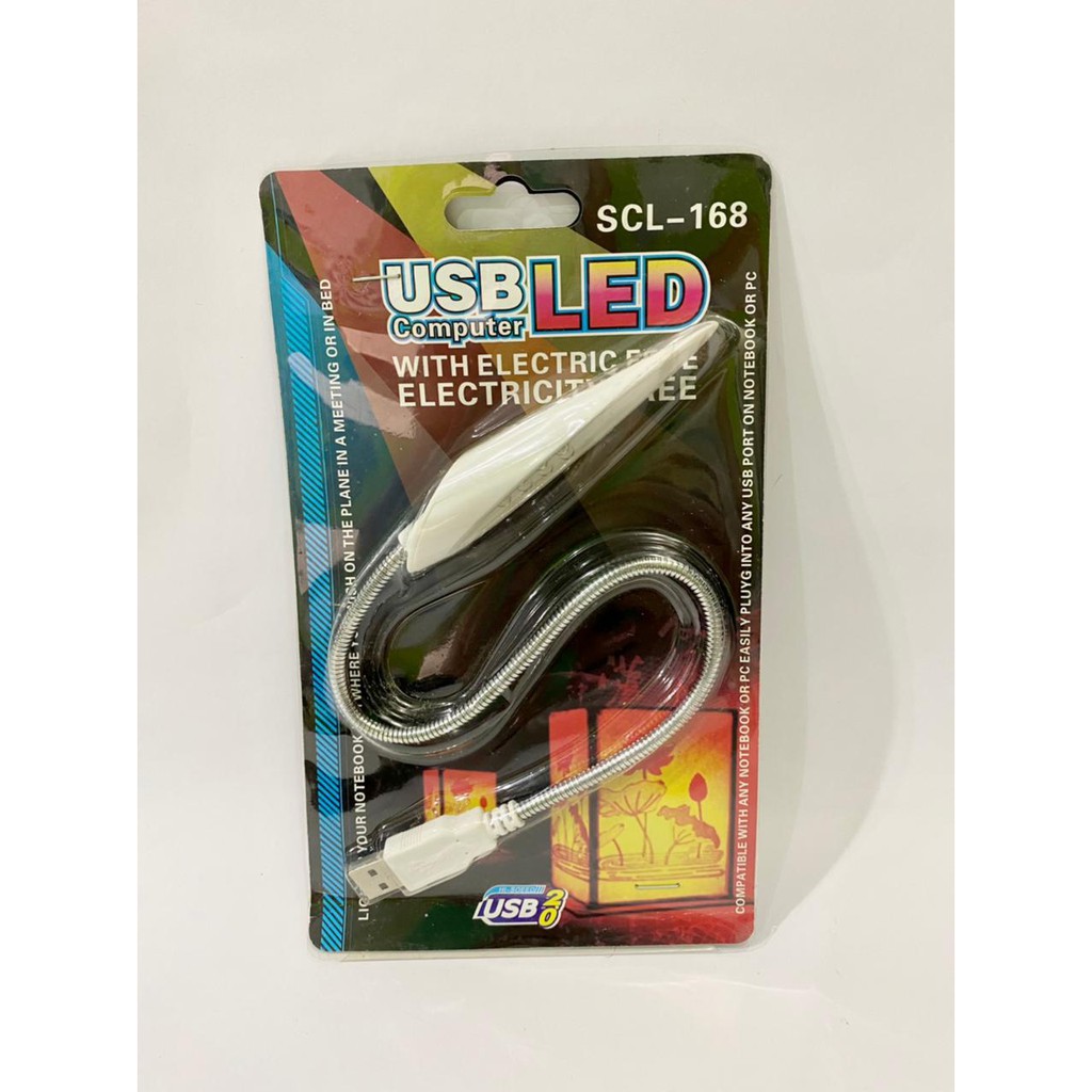 Mini Luminária Abajur Lanterna 8 Led Articulável De Leitura Portátil Computador Notebook em Oferta na Shopee