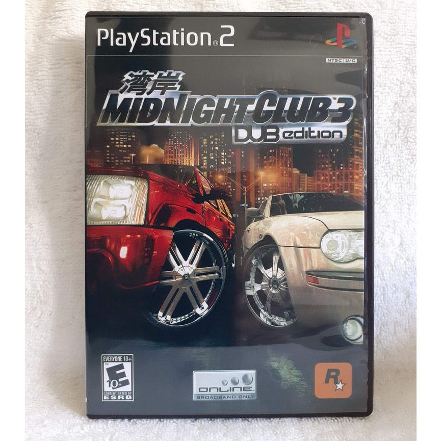 Midnight Club 3 Dub Edition Jogo Reprô Para Playstation 2