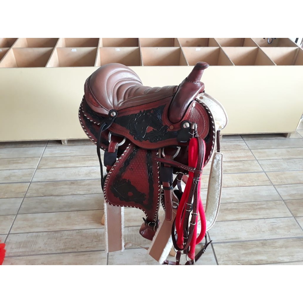 Cela Americana De Pito Pra Cavalgada De Cavalo Com Arreatas