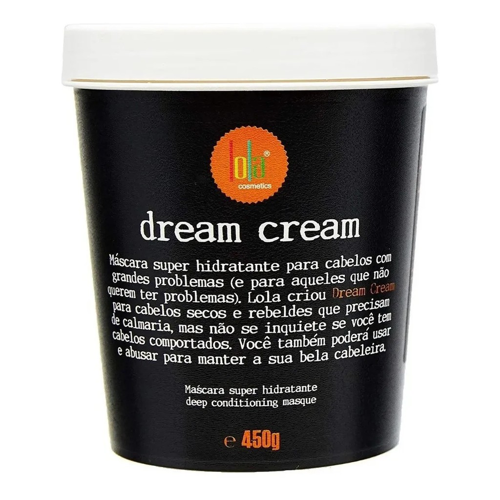 Dream Cream Máscara 450g Lola Cosmetics Shopee Brasil