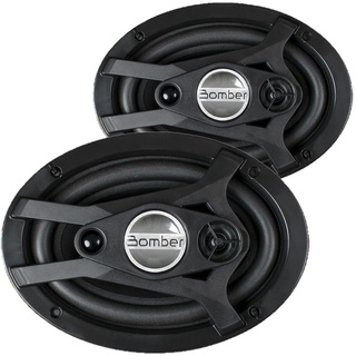 6x9 Bomber 200w Rms Alto Falante Quadriaxial Tkl Novo Kit