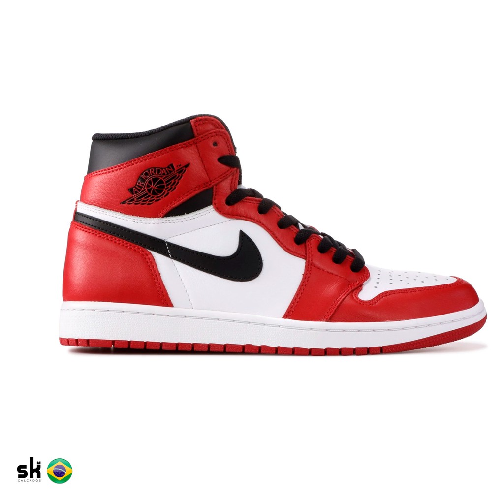 air jordan mid rood wit