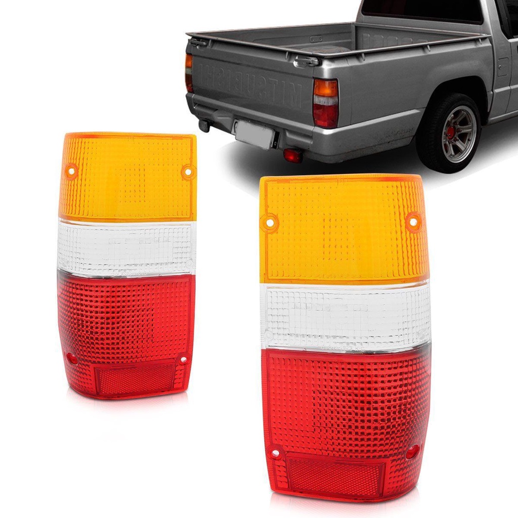 Lente Lanterna Mitsubishi L200 92 93 94 95 96 97 98 99 2000 2001 2002 2003 em Oferta na Shopee