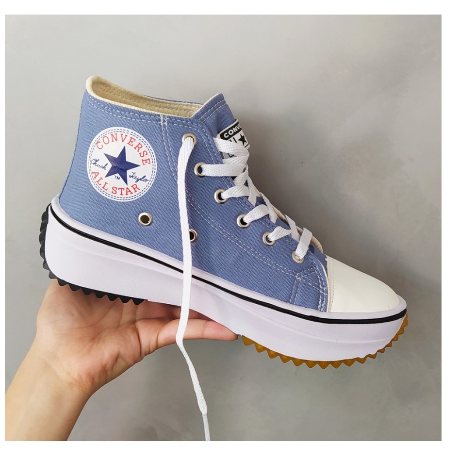 blue wedge converse