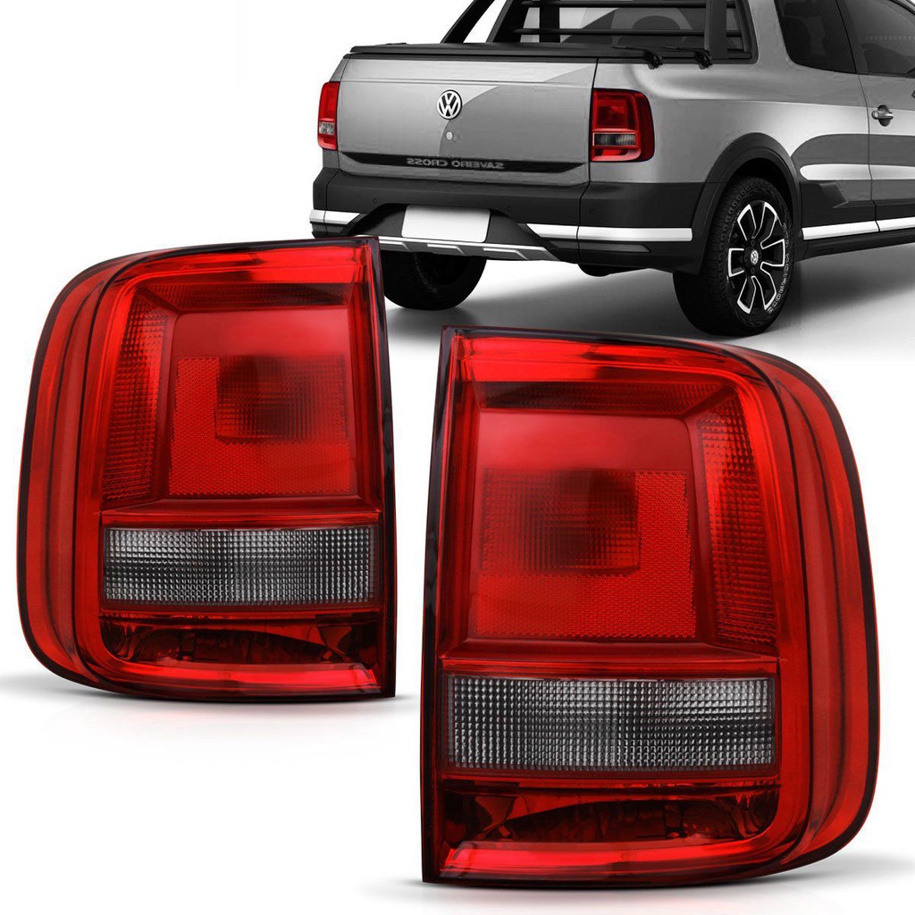 Par Lanterna Saveiro 2017 2018 2019 Fumê em Oferta na Shopee