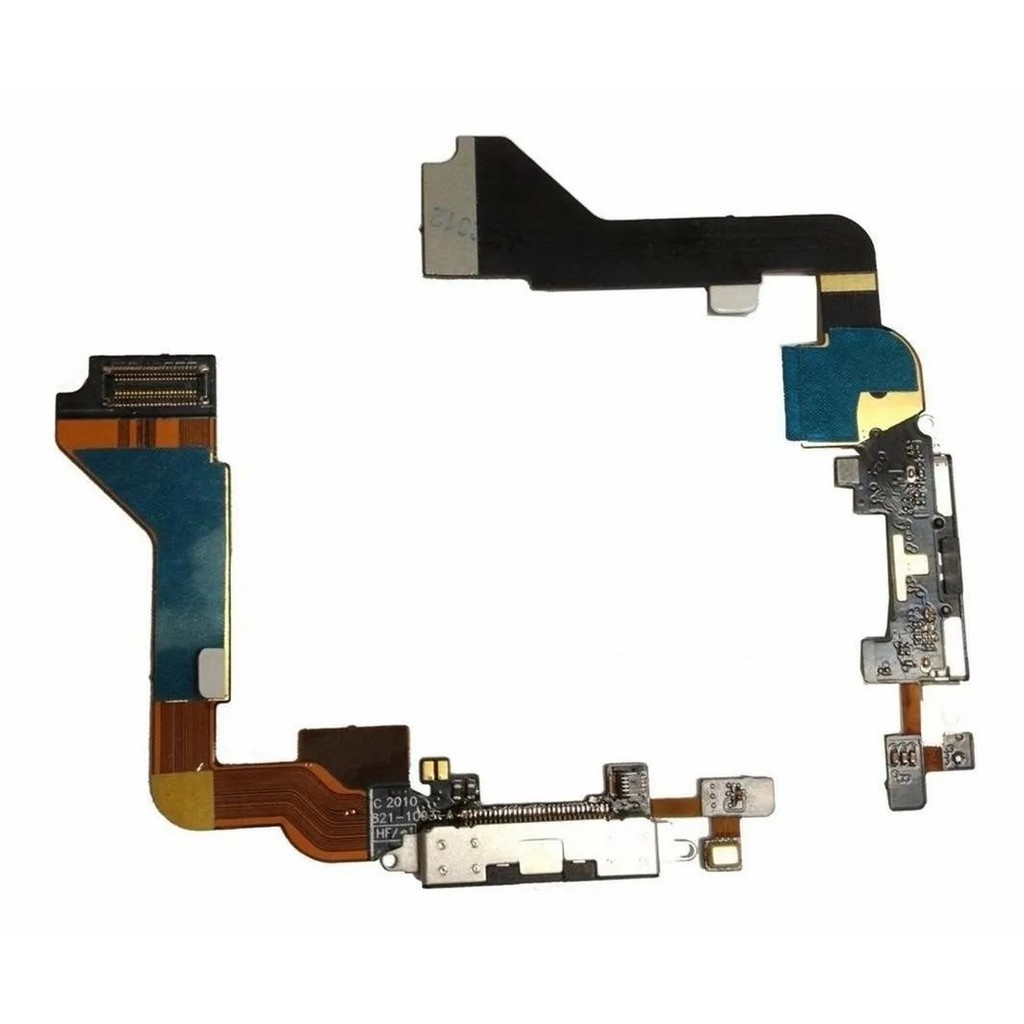 Cabo Flex Carga Usb Fone Dock iPhone 4g Conector Preto