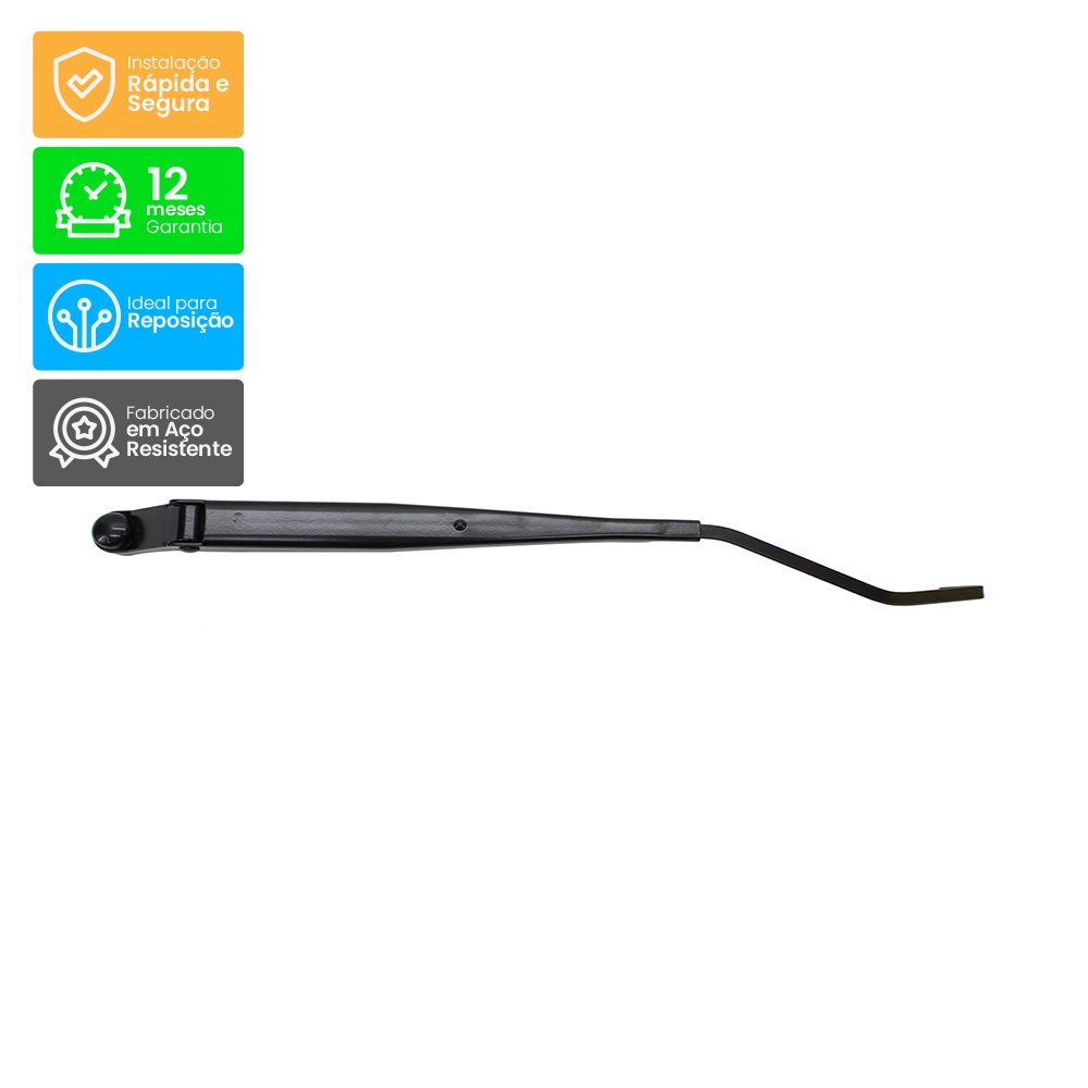 Haste Braço Limpador de Para-Brisa: Uno Novo 11/14, Uno Novo 15/21, Fiorino Nova 15/21, Mobi 16/21 - Esquerdo