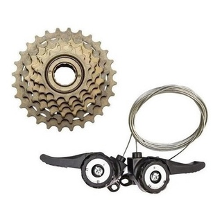 Alavanca Trocador De Marcha Yamada + Catraca Roda Livre 6v em Oferta na Shopee