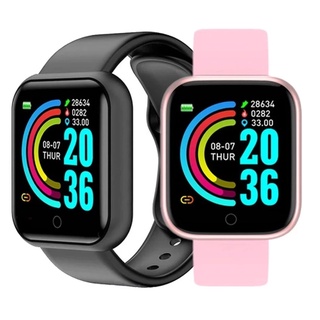 Relógio Inteligente - SMARTWATCH D20/Y68 - Diversas Funções - ENVIO IMEDIATO - COM FOTO NA TELA - JÁ NO BRASIL