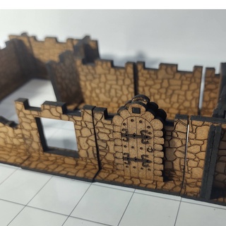 Muros, paredes e divisorias para Mapa de RPG