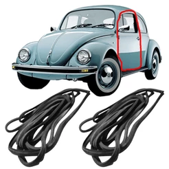 Jogo Borracha Porta Fusca 1959 até 1996 Aba Larga Premium