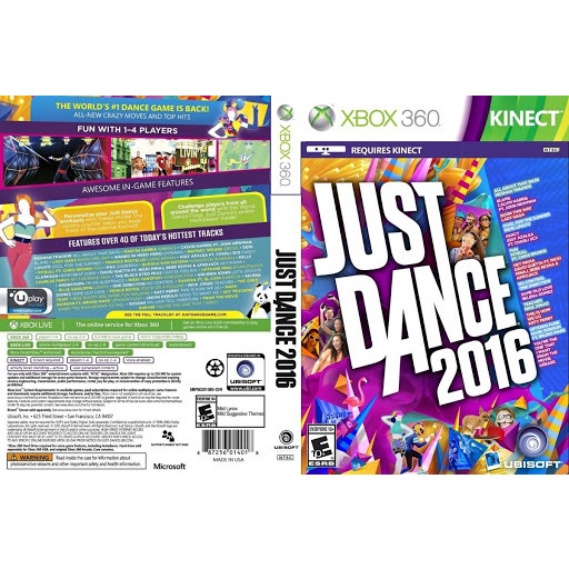 Just Dance 2016 P/ XBOX360 (LTU/LT/JTAG/RGH)