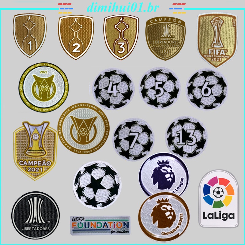 Camisa De Futebol Patch Libertadores EPL UCL