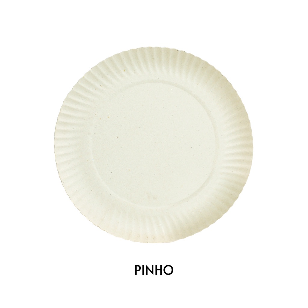 Prato N° 08 De Papelão Pinho Natural festa - 100 Unidades em Oferta na Shopee
