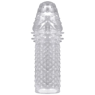 Preservativo Reutilizável CAPA PENIANA Camisinha de Silicone Aumenta Engrossa SEXY