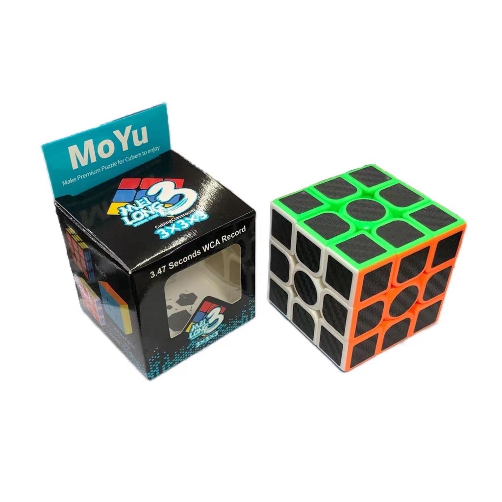 Cubo Magico Carbono Original  3x3x3 Moyu Meilong