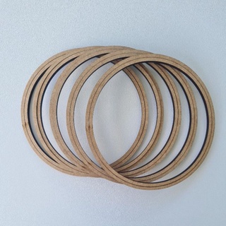 Kit 5 Bastidores com 20cm e MDF cru de 6mm moldura bordado Crochê