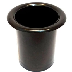 Duto 3'' Para Caixa de Som Acústica Automotivo Aero Duto Preto