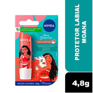Hidratante Labial Nivea Moana Pêssego Shine 4,8g