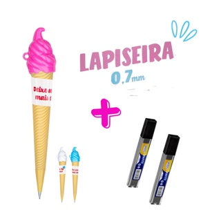 Lapiseira Ice Cream  Tutti Frutti E 24 Grafites 0.7mm BRW em Oferta na Shopee