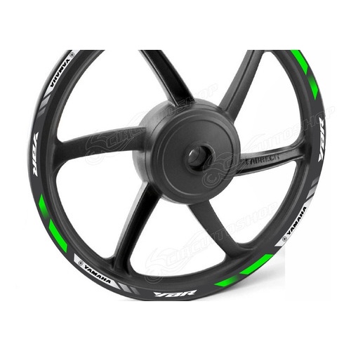 Friso Adesivo Refletivo Roda M2 Yamaha Factor Ybr 125 150