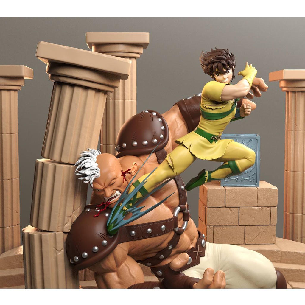 Seiya Vs Cassius - Saint Seiya - Diorama - Figure | Shopee Brasil