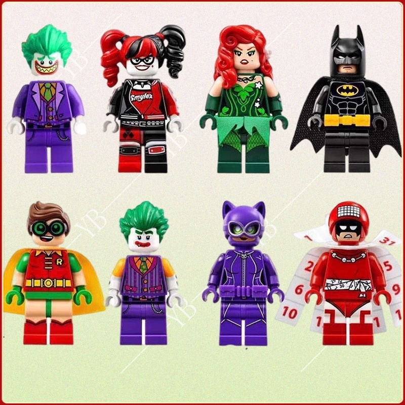 Construindo Blocos De Brinquedos Construção Para Crianças Minifiguras Da Série Superhero Batman Educativos