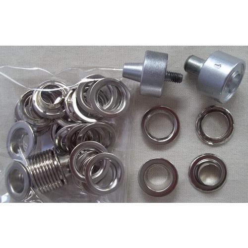 30 Ilhós N 2 Garra + Arruelas + Vazador + Matriz + Frete