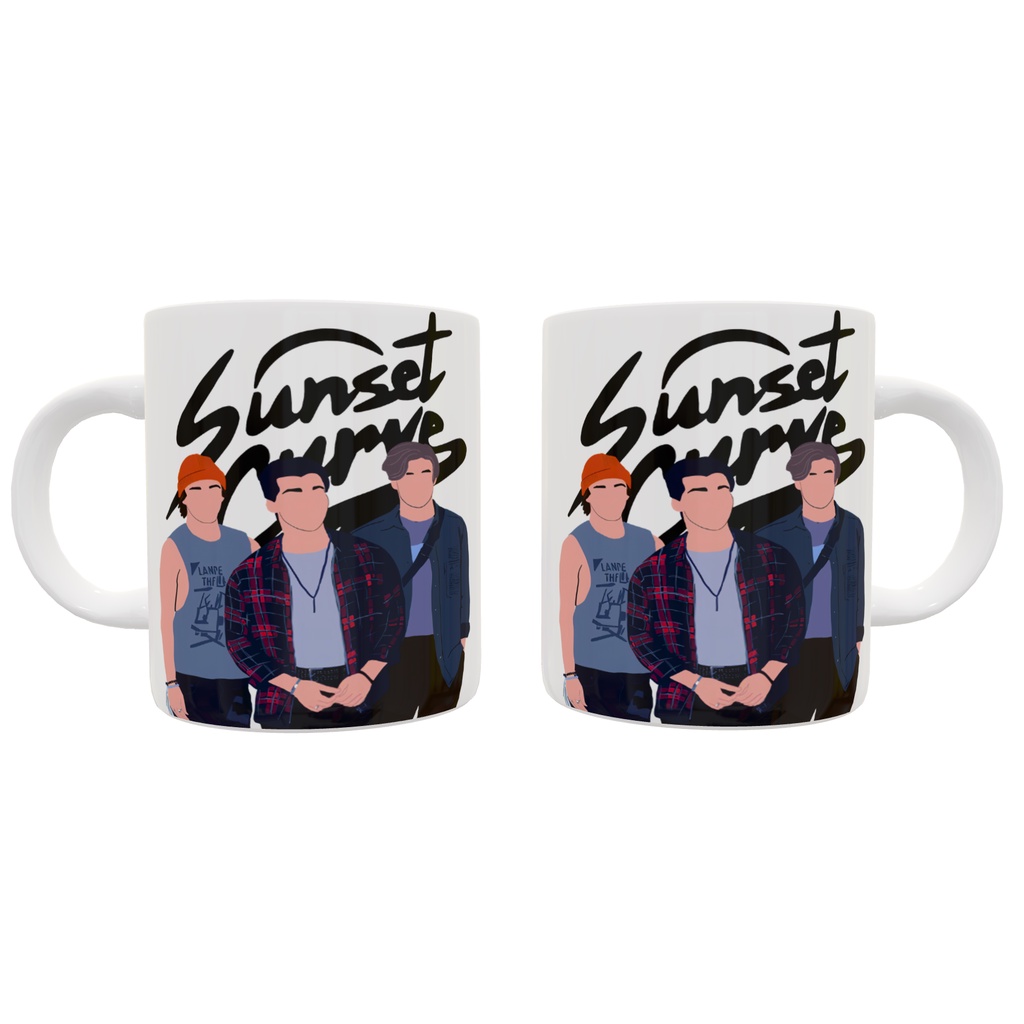 Caneca Serie Julie And The Phantoms Sunset Curve Serie Seriado