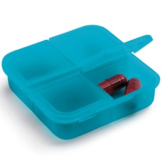 Porta Comprimidos com 4 Divisórias TopGet em Oferta na Shopee