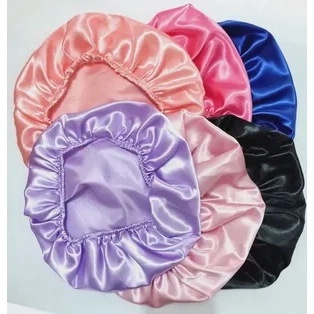 Kit com 12 Toucas de Cetim em Oferta na Shopee