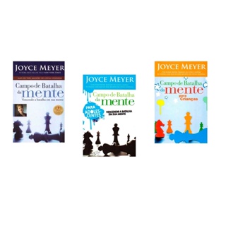 Kit 3 Livros | Joyce Meyer |  Batalha da Mente + Crianças + Adolescentes em Oferta na Shopee