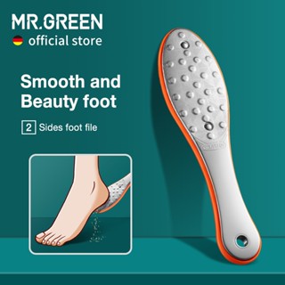 MR.GREEN Pedicure Cuidados Com Os Pés Ferramentas Pé Arquivo Grosa Calo Removedor De Pele Morta Profissional De Aço Inoxidável Lados Dobro Arquivos em Oferta na Shopee