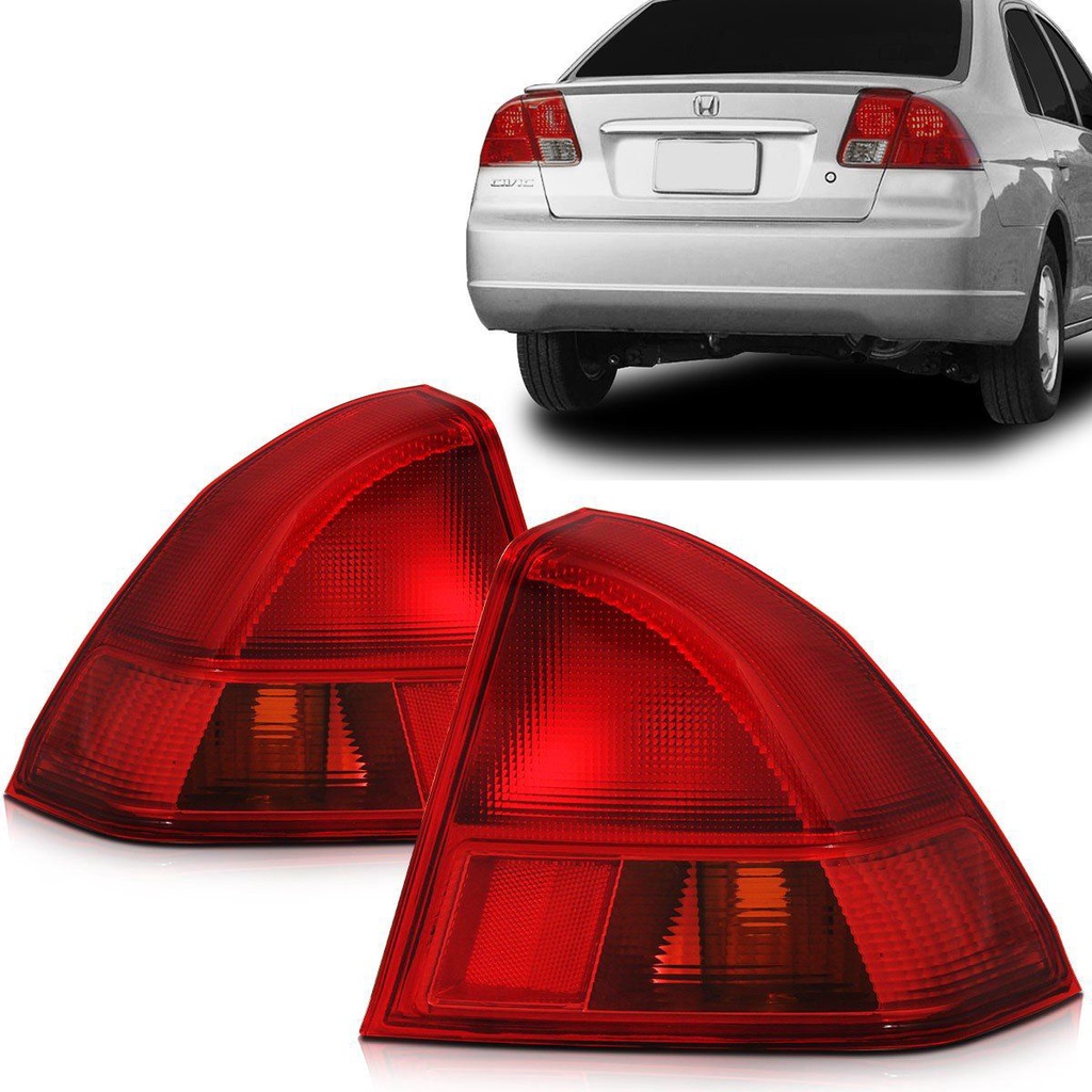 Lanterna Civic 2001 2002 Canto