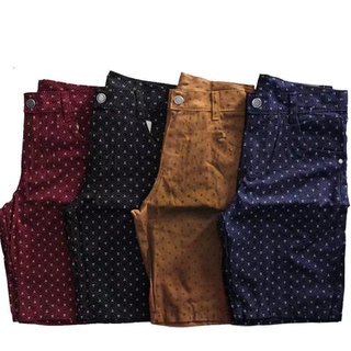 Bermuda Estampada Masculinas De Sarja Coloridas