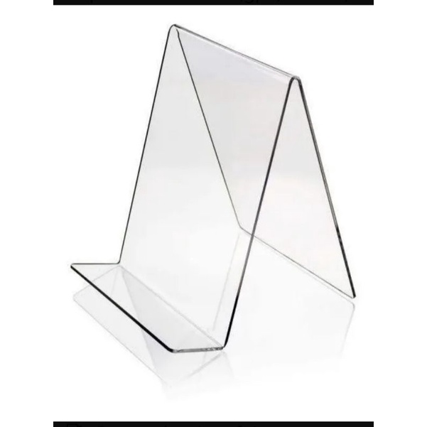 display para livro em ps cristal kit com 10 peças | Shopee Brasil