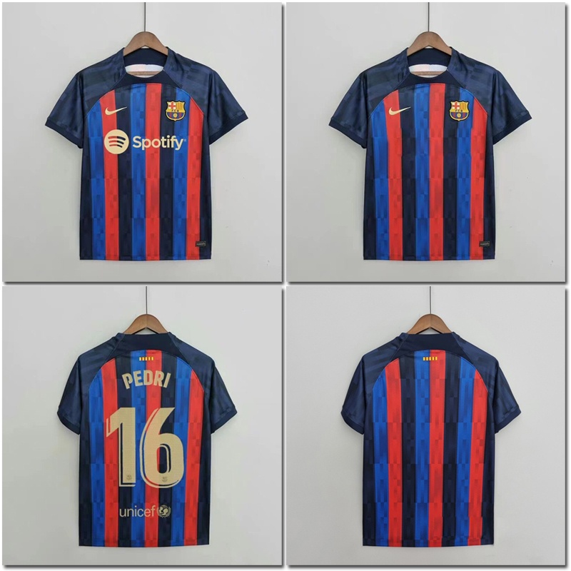 Camisa De Futebol Barcelona em casa 22-23 bar home Football Jersey | Shopee  Brasil