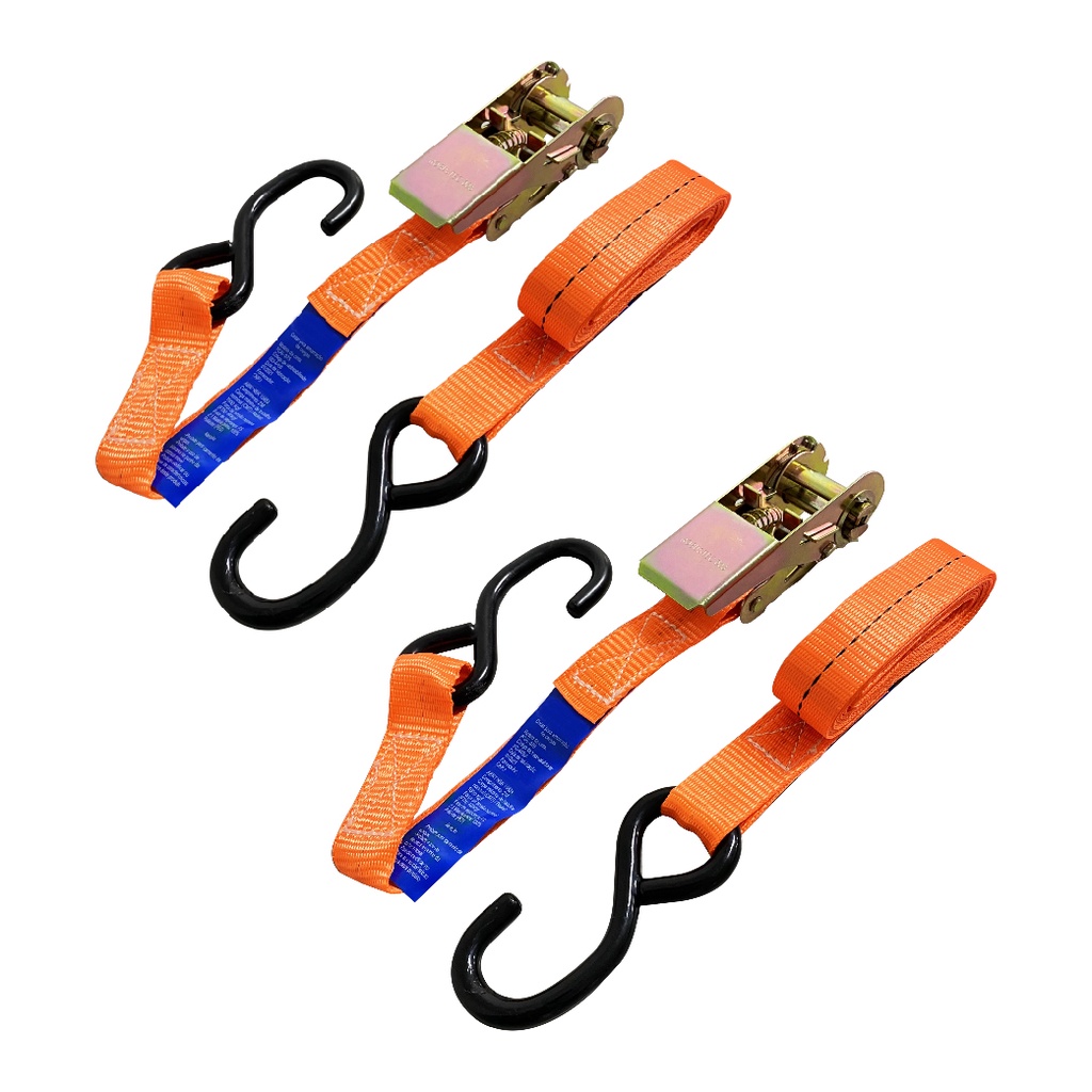 2 Kit Cinta Catraca Amarração 800kg Moto Jet Ski Quadriciclo Carga
