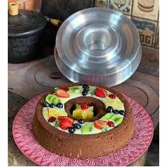 Forma Suíça Rebaixo Duplo Para Recheio 26x6cm Aluminio em Oferta na Shopee