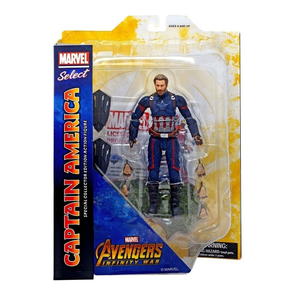 Marvel Select Avengers: Infinity War Captain America Figure