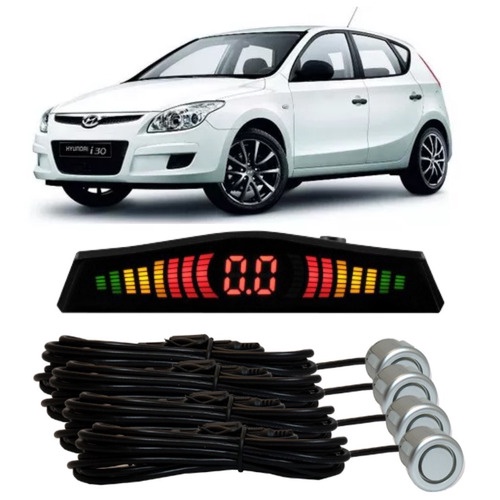 Sensor De Re Estacionamento Prata Hyundai I30 2009...
