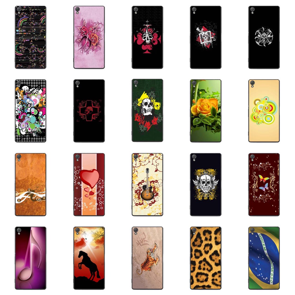 Capa Adesivo Skin006 a 628 Verso Para Sony Xperia Z3 (2014)