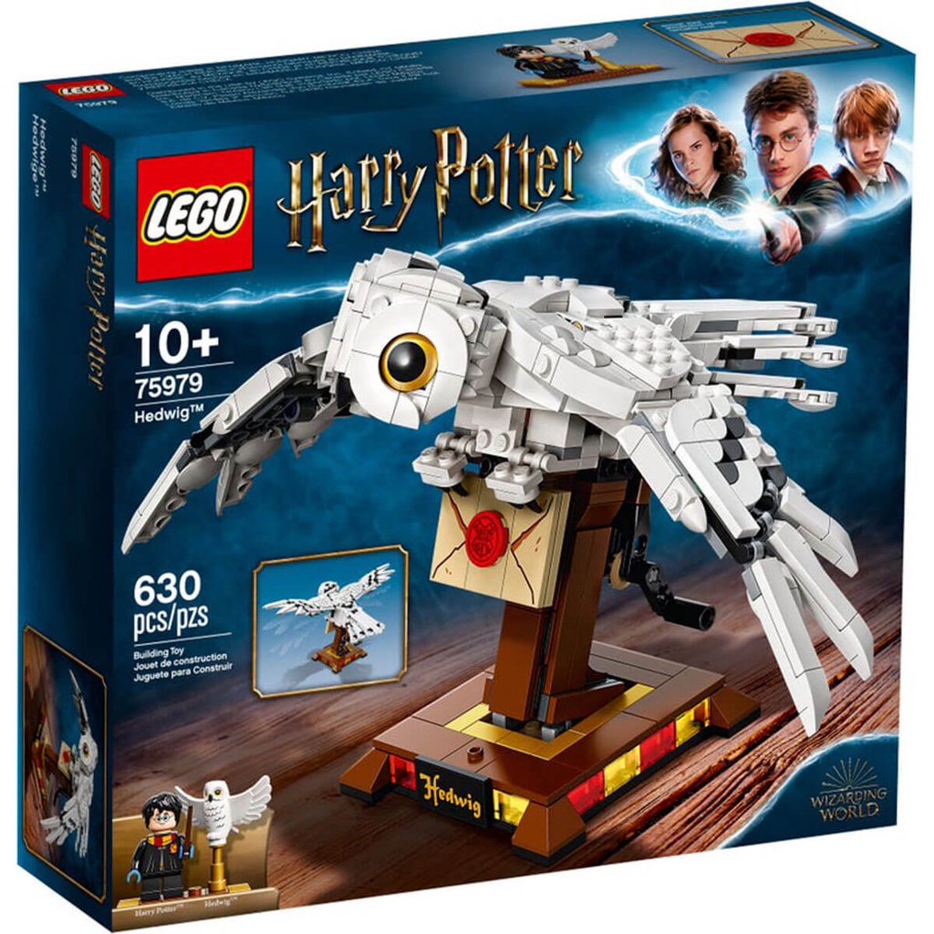 Lego Harry Potter Coruja Hedwig 630 Peças
