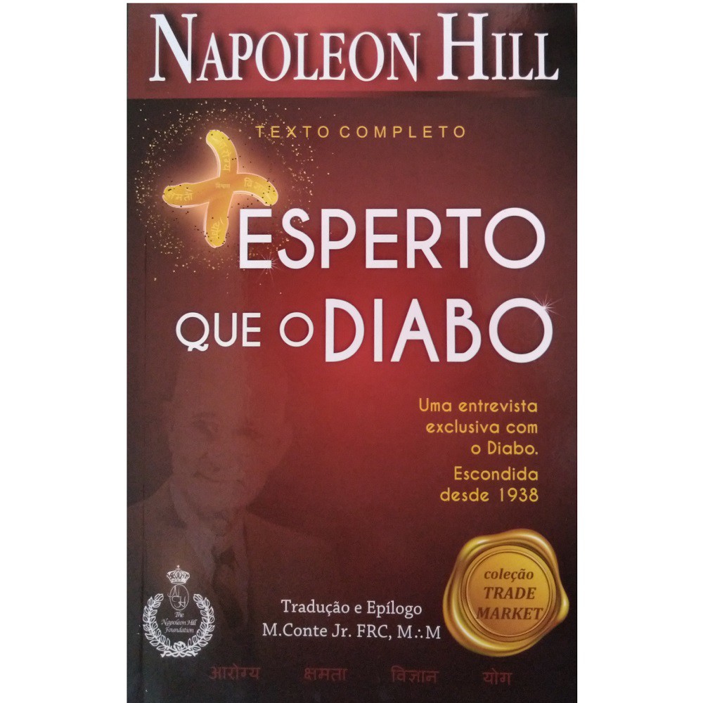 Livro Mais Esperto Que O Diabo Mistério Revelado Napoleon Hill Completo Shopee Brasil 5565