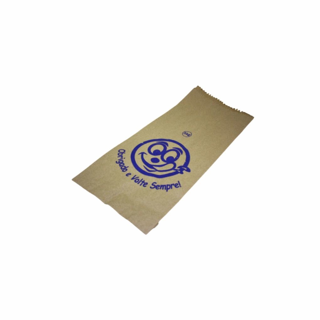 SACO DE PAPEL KRAFT MIX VOLTE SEMPRE 1/4KG