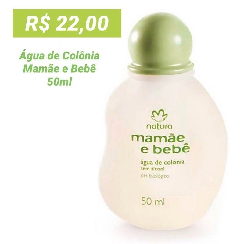 Colonia Natura Mamae E Bebe 50ml Beecost