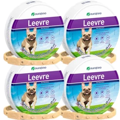 Kit 4 Unidades Coleira Leevre 25,50g Com 48cm