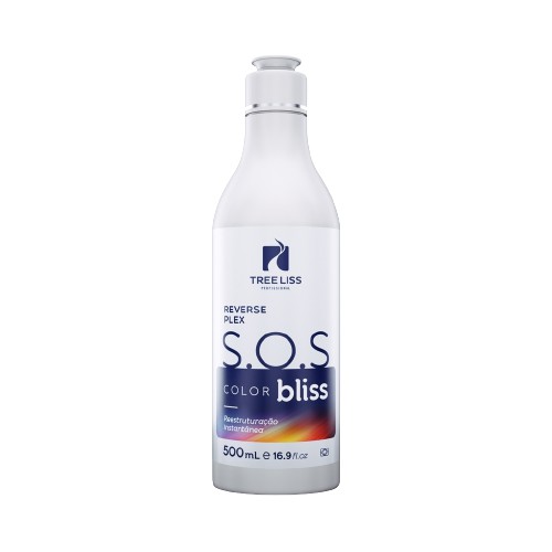 SOS Plex Reconstrução Capilar Profissional Revita Plex Tree Liss 500ml