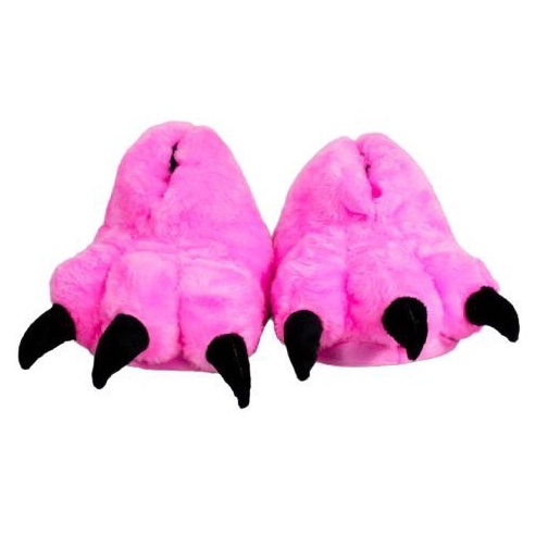 Botinha Pantufa Garra Rosa Monstro Oferta Exclusivo Barato Infantil e Adulto