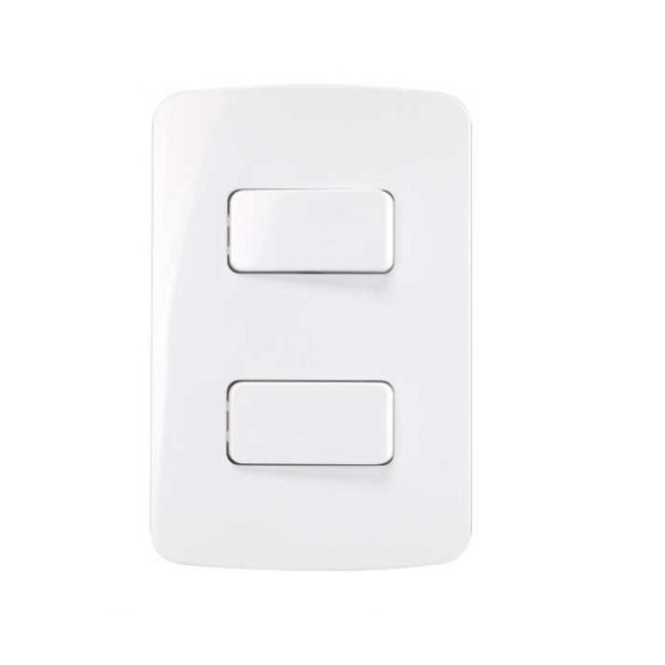 Conjunto 1 Interruptor Simples + 1 Interruptor Paralelo 4x2 B3 MarGirius